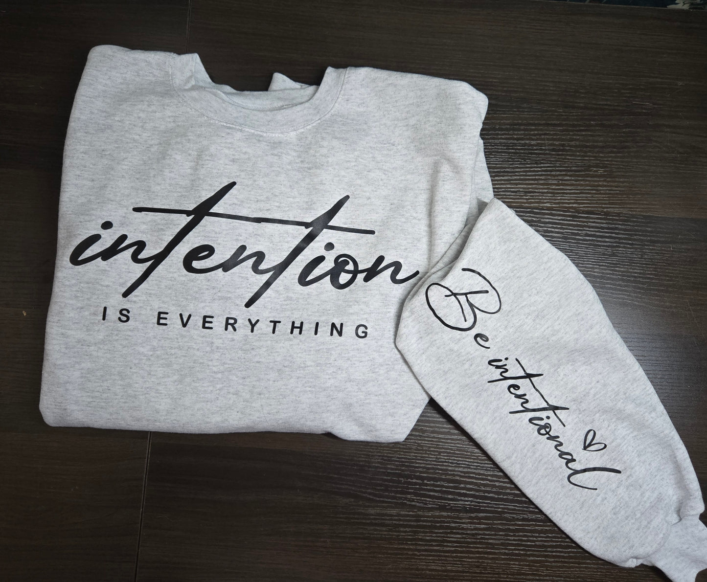 Be Intentional Crewneck